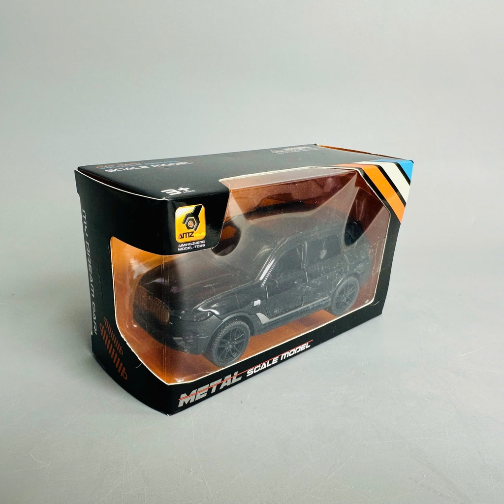 Mô Hình xe bmw đen tỉ lệ 1:43 Hợp kim có thể mở cửa - bánh sau chạy cót - Dài 10.5cm - cao 4cm - nặng 200gram - Figure Oto - FULL BOX : box màu - SKU : oto365
