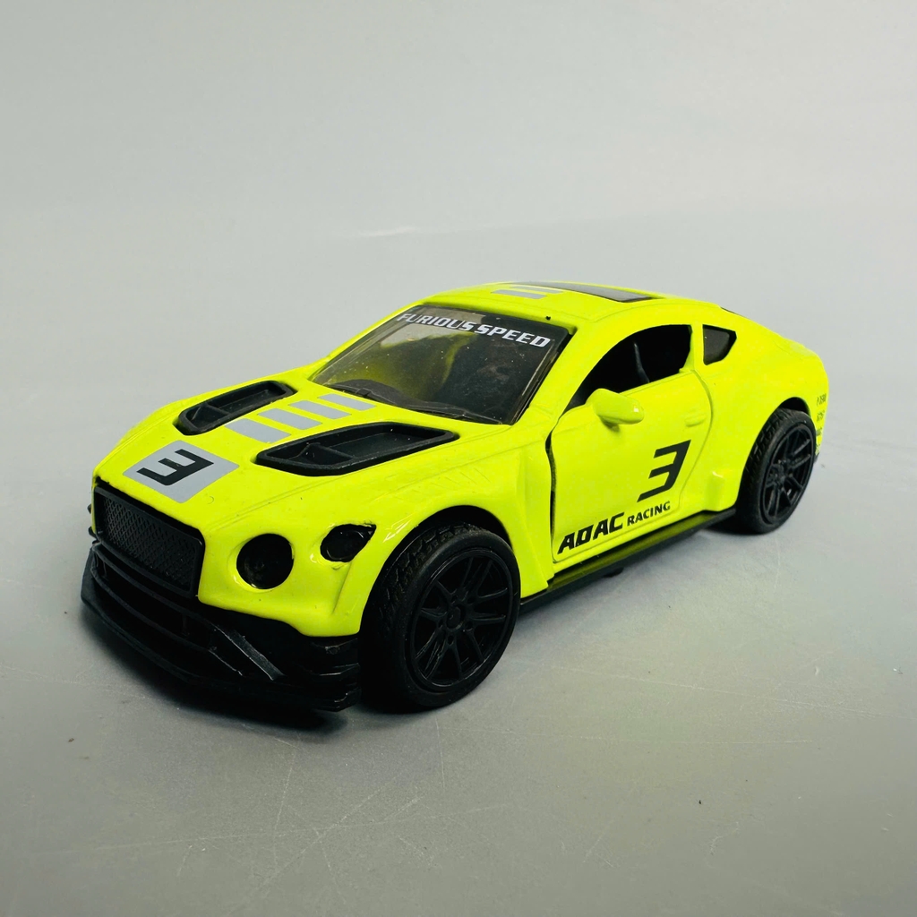 Mô Hình xe Bentley xanh chuối tỉ lệ 1:43 Hợp kim có thể mở cửa - bánh sau chạy cót - Dài 10cm - cao 3cm - nặng 200gram - Figure Oto - FULL BOX : box màu - SKU : oto359 số 8