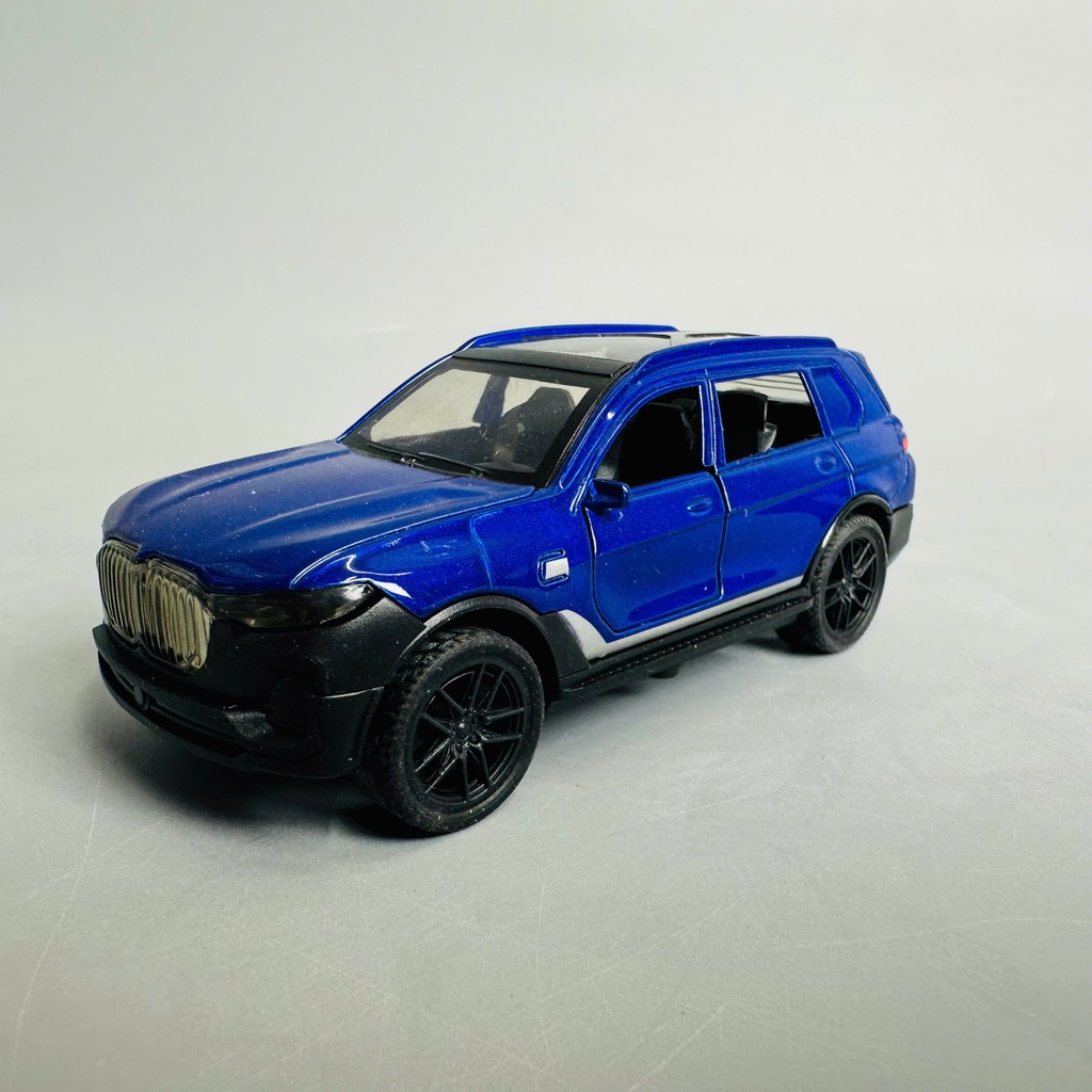 Mô Hình xe bmw xanh tỉ lệ 1:43 Hợp kim có thể mở cửa - bánh sau chạy cót - Dài 10cm - cao 3cm - nặng 200gram - Figure Oto - FULL BOX : box màu - SKU : oto361