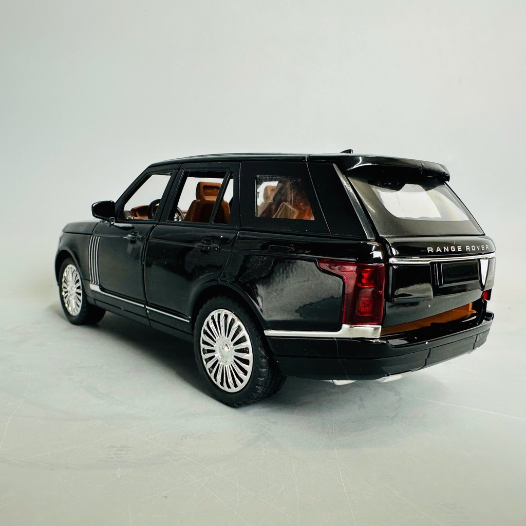Mô Hình xe range rover đen tỉ lệ 1:24 Hợp kim có thể mở cửa - bánh sau chạy cót - Dài 20cm - cao 8cm - nặng 800gram - Figure Oto - FULL BOX : box màu - SKU : oto383 n3-k12-t5-s2