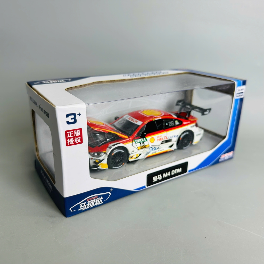 Mô Hình xe BMW đua đỏ trắng tỉ lệ 1:32 Hợp kim có thể mở cửa - bánh sau chạy cót - Dài 15cm - cao 3.5cm - nặng 500gram - Figure Oto - FULL BOX : box màu - SKU : oto386 -  n3-k6-t1-s2