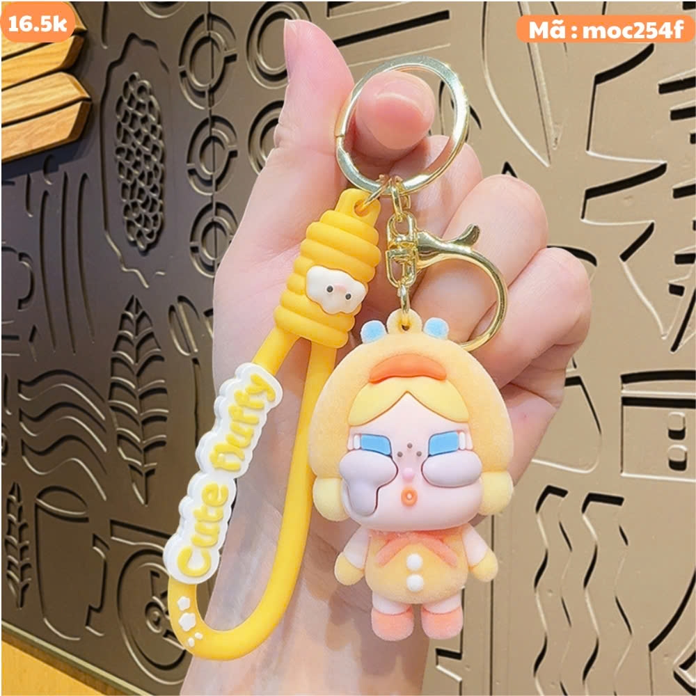 Móc Khóa baby cry màu vàng - Dây móc dài : 10cm - Mô Hình Cao : 6cm - Nặng : 50gram - No Box : bọc túi OPP K76-T3-S3