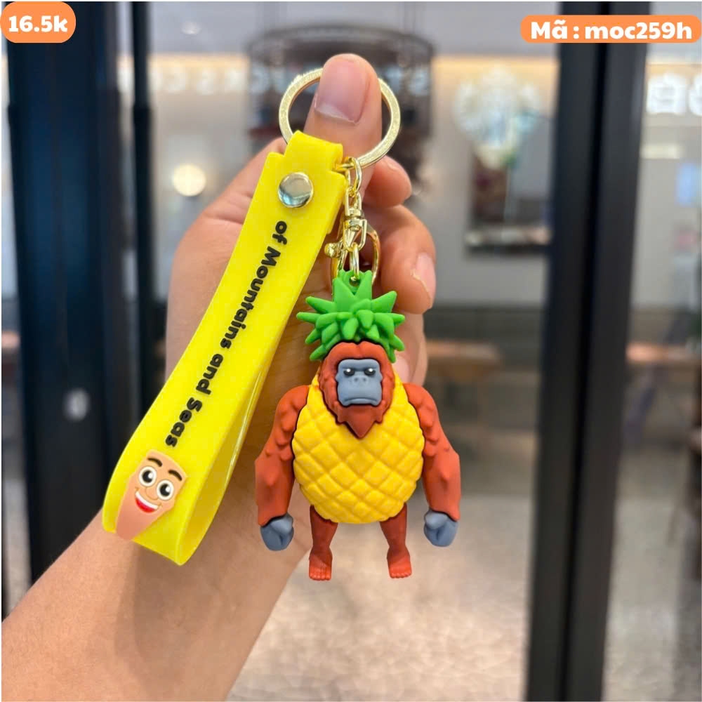 Móc Khóa brainrot - Dây móc dài : 10cm - Mô Hình Cao : 7.6cm - Nặng : 50gram - No Box : bọc túi OPP K76-T4-S3
