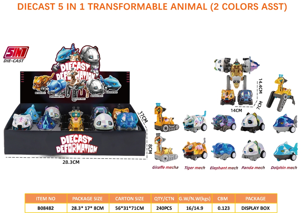 DIECAST DEFORMATION 5IN1