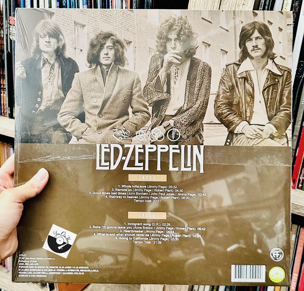 vinyl LED ZEPPELIN GREATEST HITS
