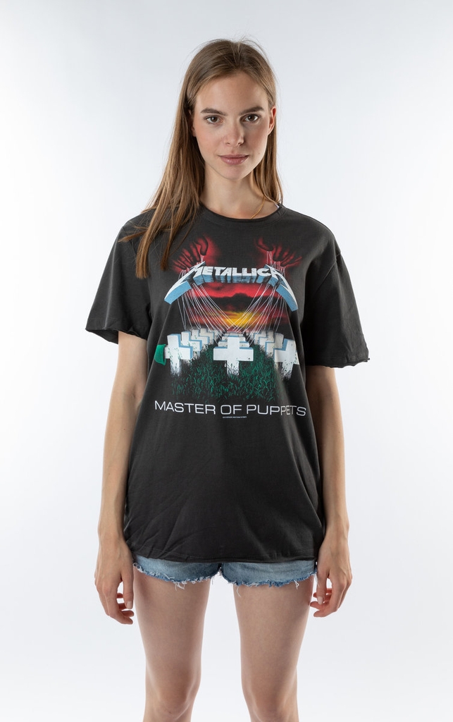 Official Metallica Master of Puppets T Shirt (Black) Official Band Merchandise U