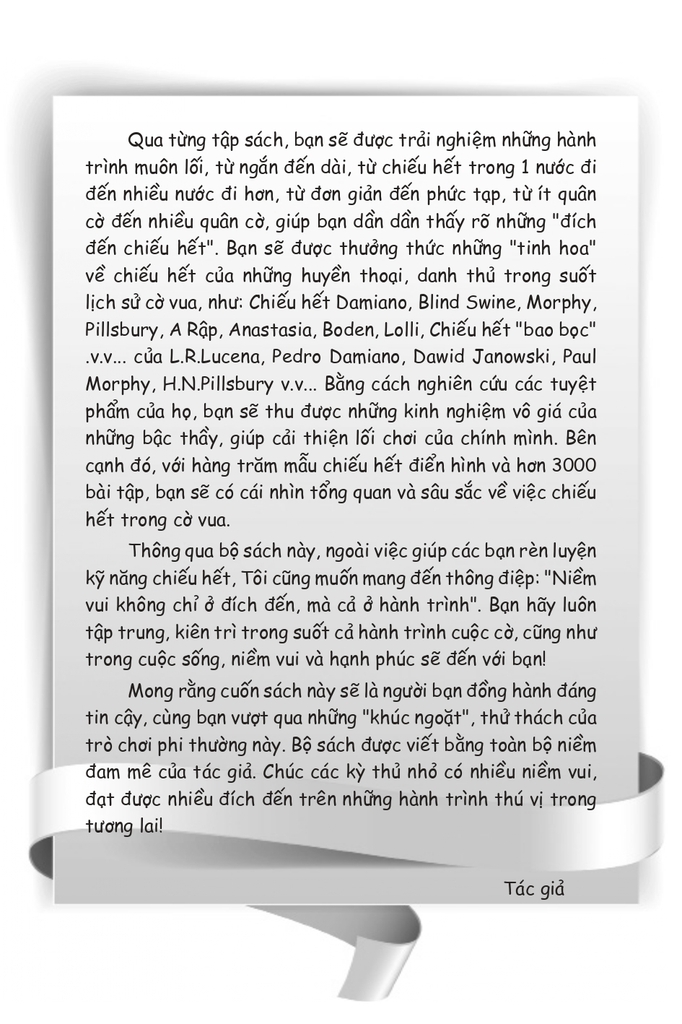 Combo 2 cuốn Chiếu hết trong cờ vua - đích đến của những hành trình, Tập 1 và 2