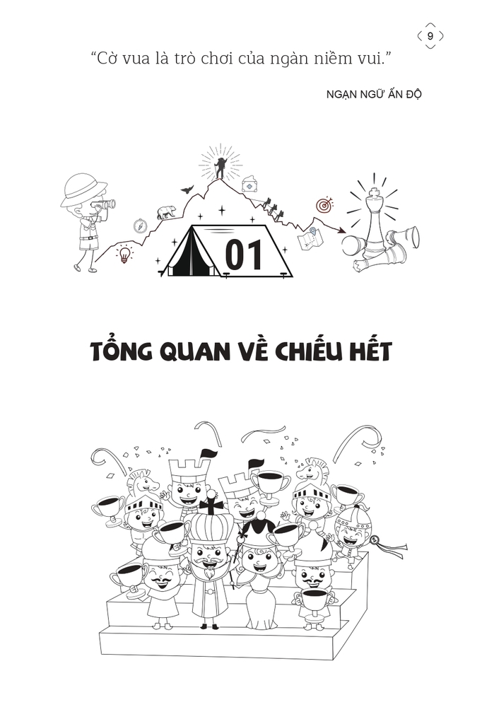 Combo 2 cuốn Chiếu hết trong cờ vua - đích đến của những hành trình, Tập 1 và 2