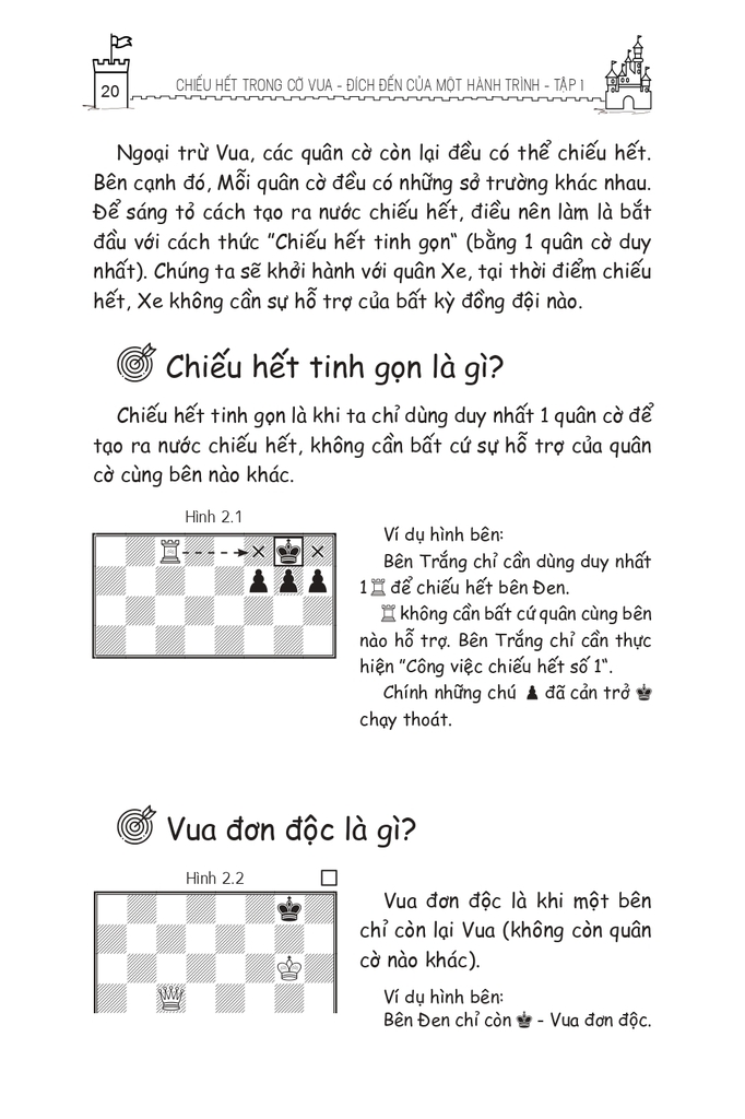 Combo 2 cuốn Chiếu hết trong cờ vua - đích đến của những hành trình, Tập 1 và 2