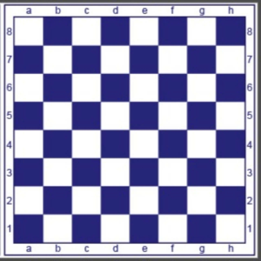 Bàn cờ vua bằng vải để treo giảng dạy (bao gồm 6 nam châm cố định các góc)