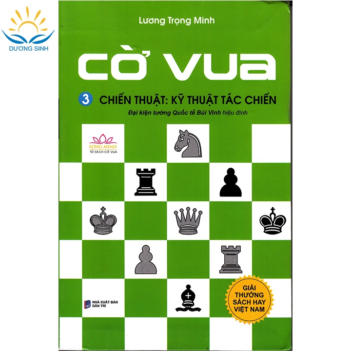 Combo bộ sách Cờ vua - thầy Lương Trọng Minh tập 1,2,3