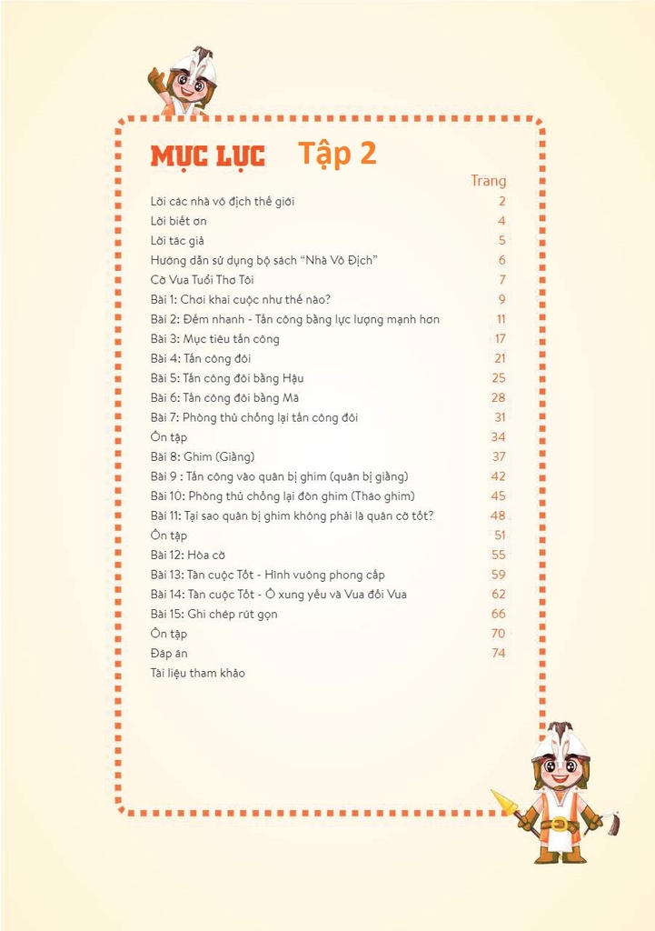 Bộ sách Cờ vua - Nhà vô địch (6 quyển)