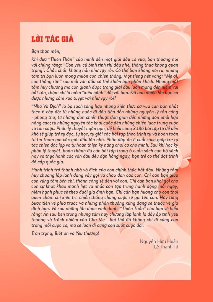 Bộ sách Cờ vua - Nhà vô địch (6 quyển)