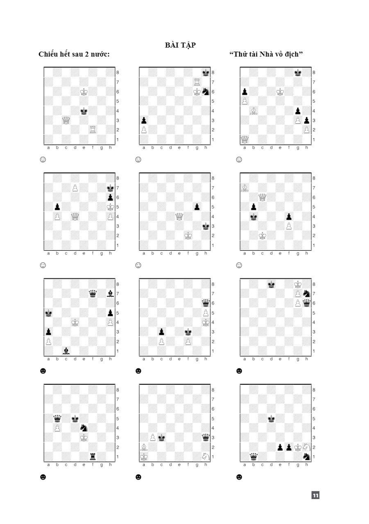 Bộ sách Cờ vua - Nhà vô địch (6 quyển)