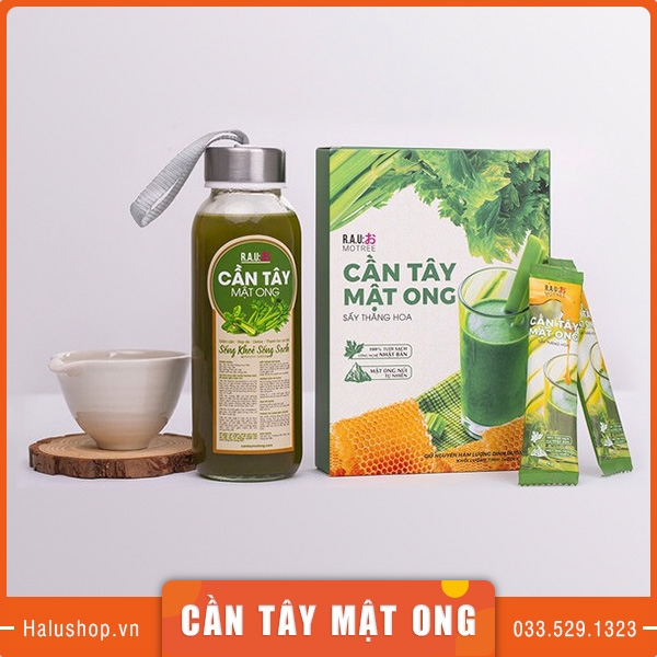 Bột Cần tây mật ong Motree chính hãng giảm cân hiệu quả sau 04 tuần