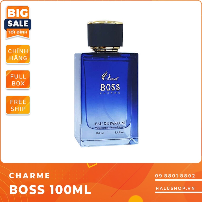 Nước hoa Charme Boss 100ml chính hãng dành cho nam, giá tốt nhất 2023