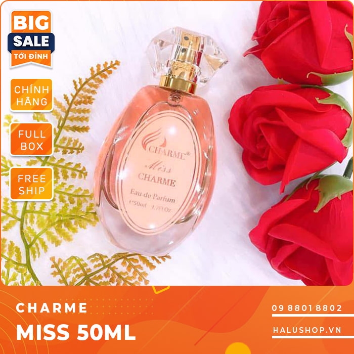 Nước hoa charme Miss 50ml chính hãng dành cho nữ, giá tốt nhất 2024