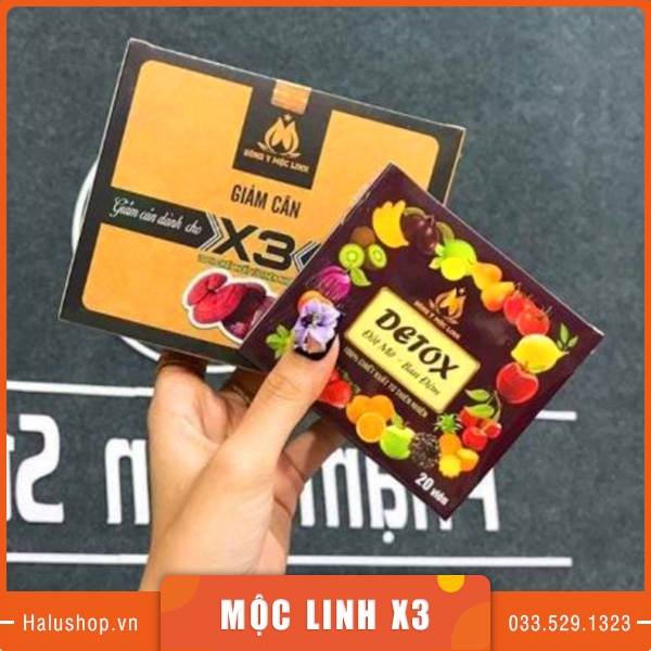 Giảm cân X3 Mộc Linh an toàn, hiệu quả nhanh sau 01 tuần