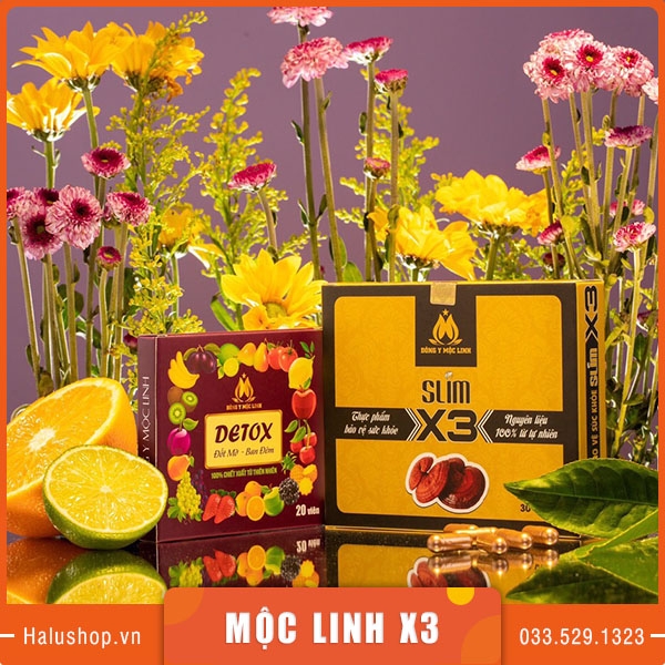 Giảm cân X3 Mộc Linh an toàn, hiệu quả nhanh sau 01 tuần