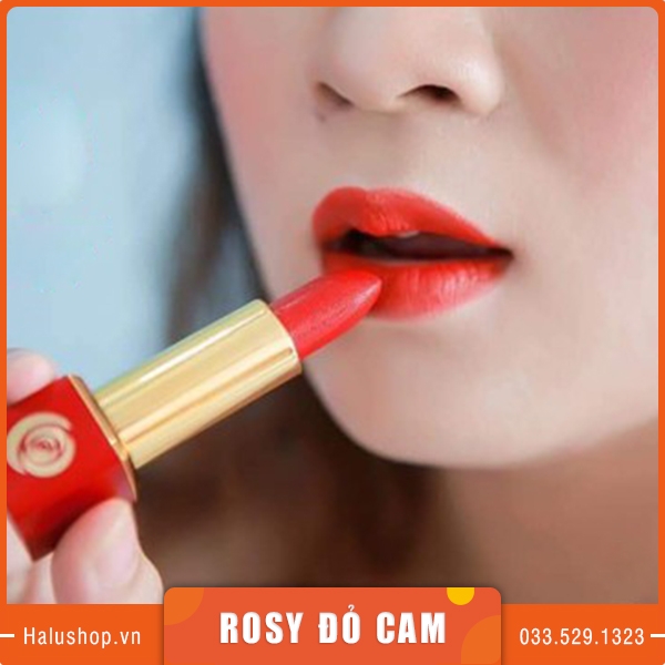 Son thỏi Rosy màu đỏ cam chính hãng, giá tốt nhất