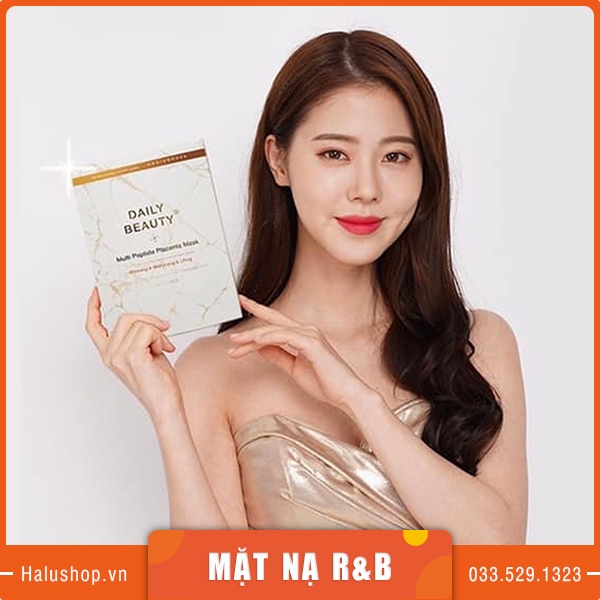 Mặt nạ nhau thai cừu R&B Hàn Quốc chính hãng mẫu mới, giá tốt nhất