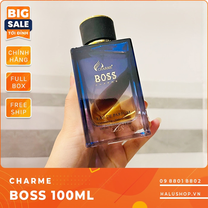 Nước hoa Charme Boss 100ml chính hãng dành cho nam, giá tốt nhất 2023