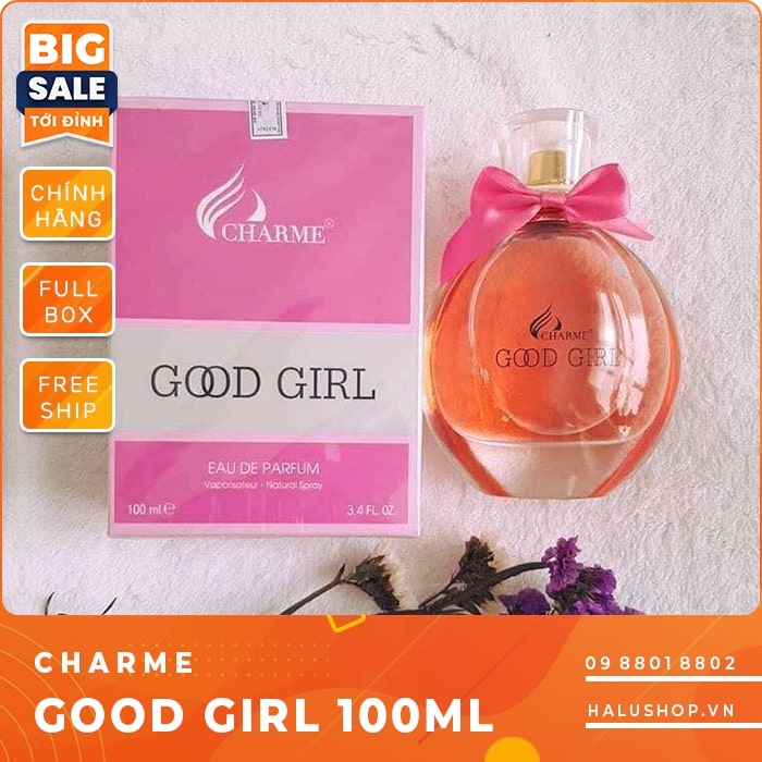 Nước hoa charme Good Girl chính hãng dành cho nữ, giá tốt nhất 2023