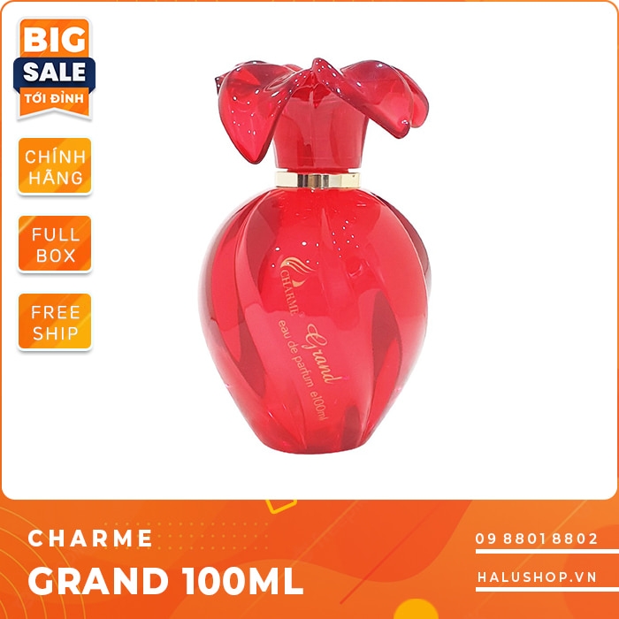 Nước hoa Charme Grand chính hãng dành cho nữ, giá tốt nhất 2023