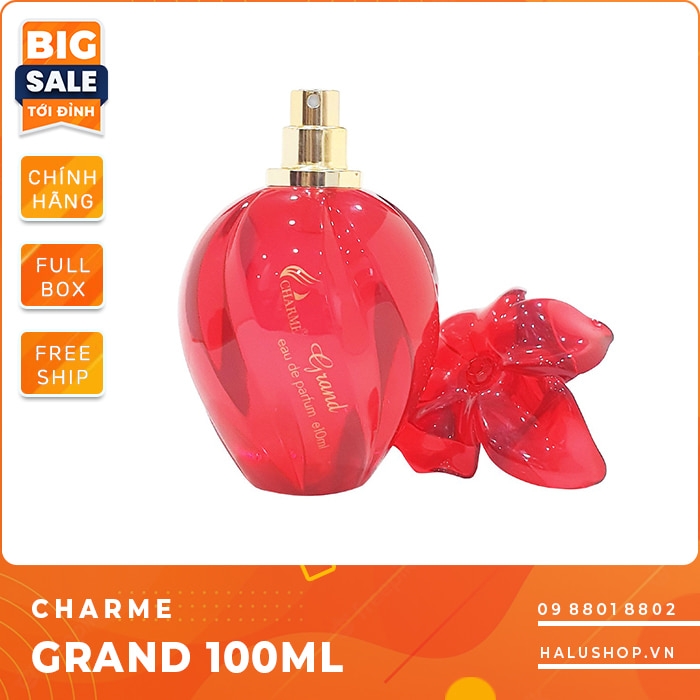 Nước hoa Charme Grand chính hãng dành cho nữ, giá tốt nhất 2023