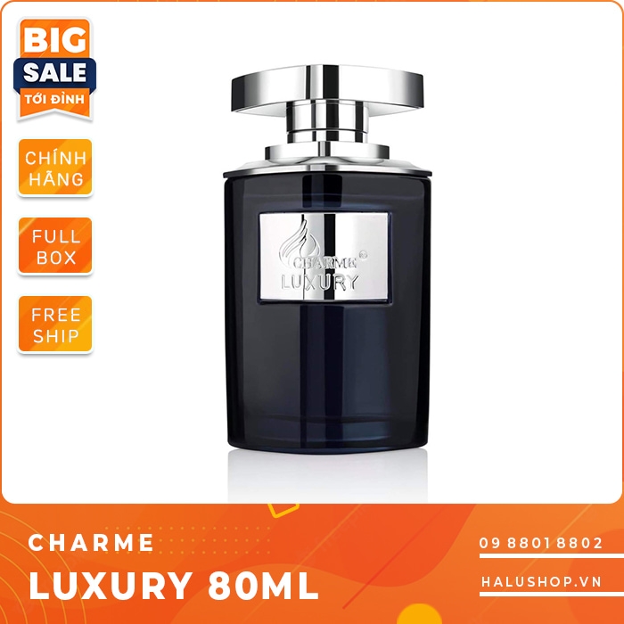 Nước hoa charme Luxury 80ml chính hãng dành cho nam, giá tốt nhất 2023