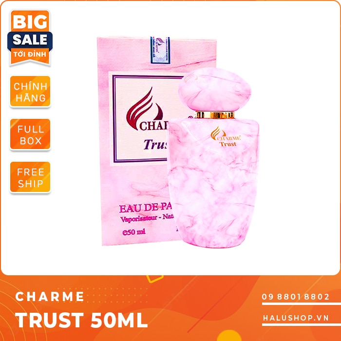 Nước hoa charme Trust 50ml chính hãng dành cho nữ, giá tốt nhất 2023