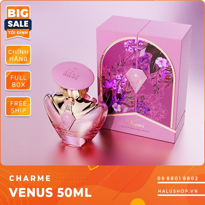 Nước hoa charme Venus 50ml chính hãng dành cho nữ giá tốt nhất 2023