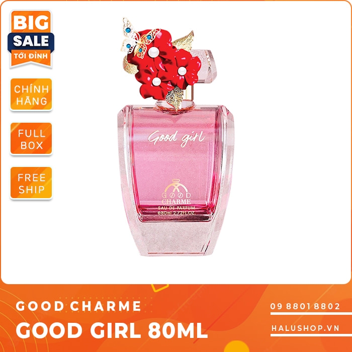 Nước hoa charme Good Girl chính hãng dành cho nữ, giá tốt nhất 2023