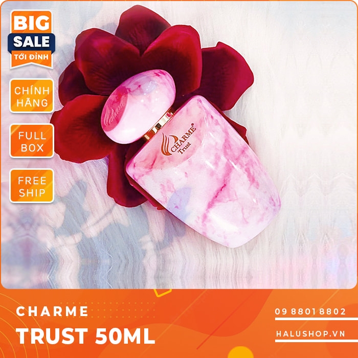 Nước hoa charme Trust 50ml chính hãng dành cho nữ, giá tốt nhất 2023