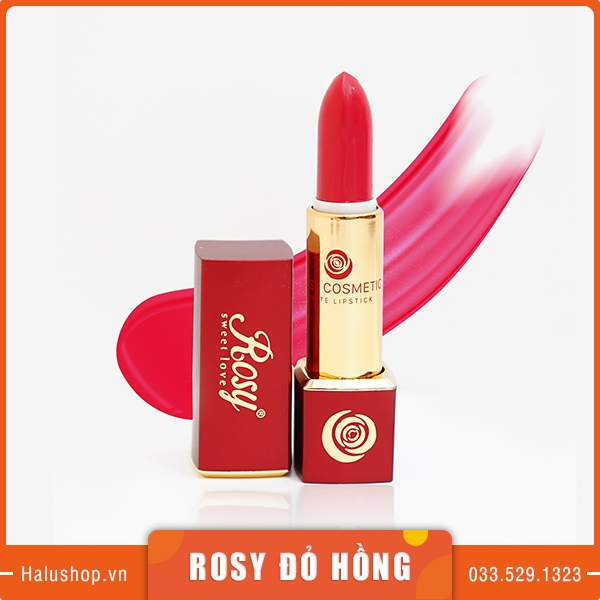 Son thỏi Rosy màu đỏ hồng chính hãng, giá tốt nhất