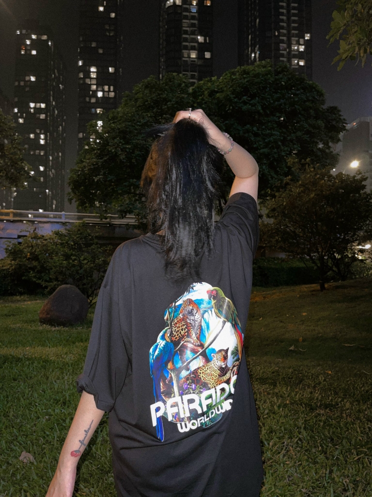 Áo thun Paradox WILD ANIMALS TEE (Black) | PARADOX Áo thun Paradox WILD ANIMALS TEE (Black) | PARADOX