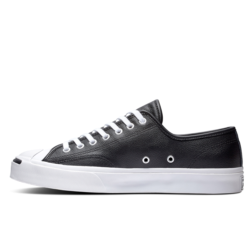 Giày Converse Jack Purcell Leather Black - Low | Converse Brand VN Giày Converse Jack Purcell Leather Black - Low | Converse Brand VN