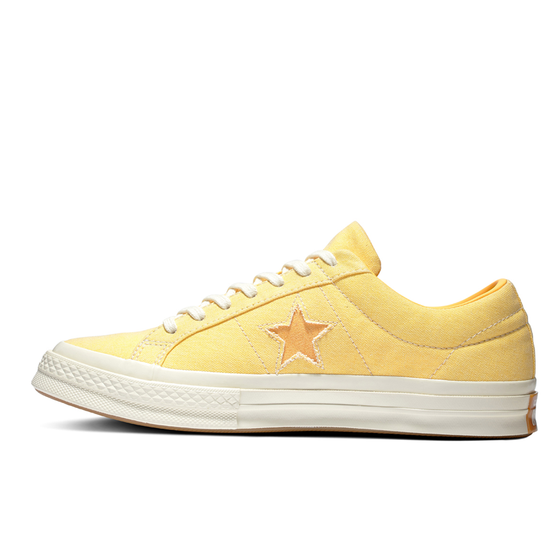 Giày Converse One Star Sunbaked Butter Yellow Men Shoes - Low | Converse  Brand VN