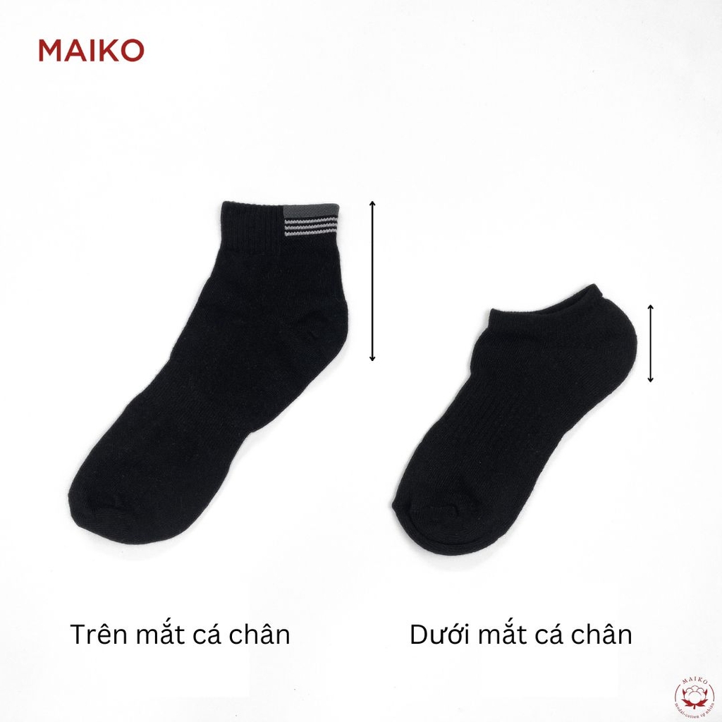 Tất Cổ Trung Cao Cấp Cotton Kháng Khuẩn Khử Mùi Thấm Hút Mồ Hôi PKTN025