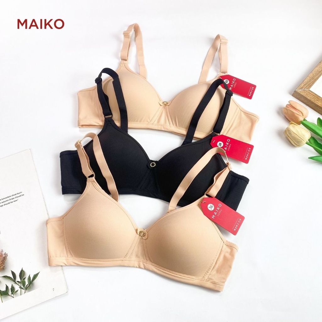 Áo nâng ngực su tăm không gọng đệm mỏng AN3300