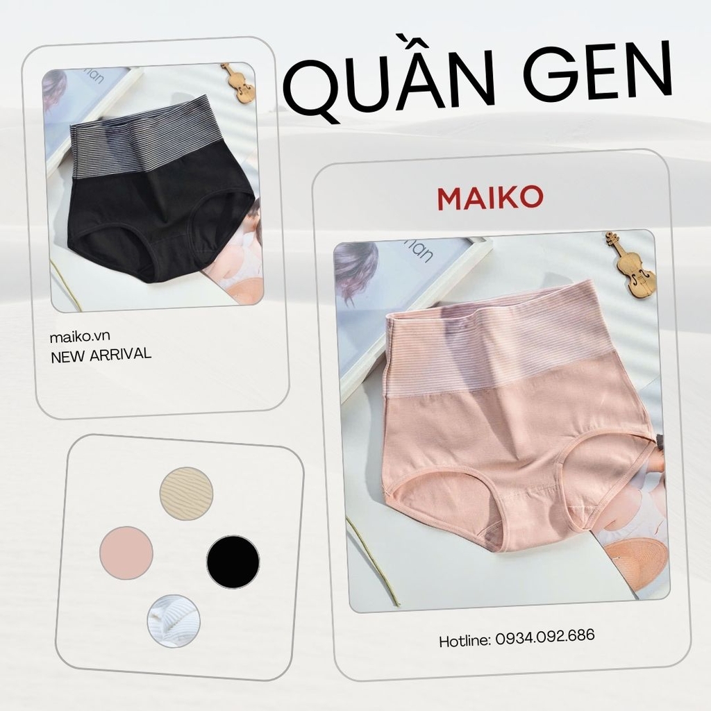 Quần lót nữ kháng khuẩn gen nhẹ (F)