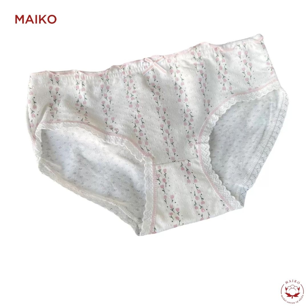 [ƯU ĐÃI] Quần lót teen cotton họa tiết nhí thấm hút mồ hôi A2426