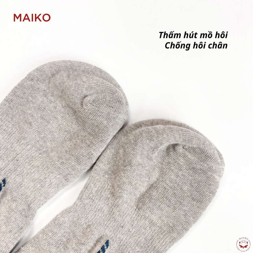 Tất Cổ Trung Cao Cấp Cotton Kháng Khuẩn Khử Mùi Thấm Hút Mồ Hôi PKTN025