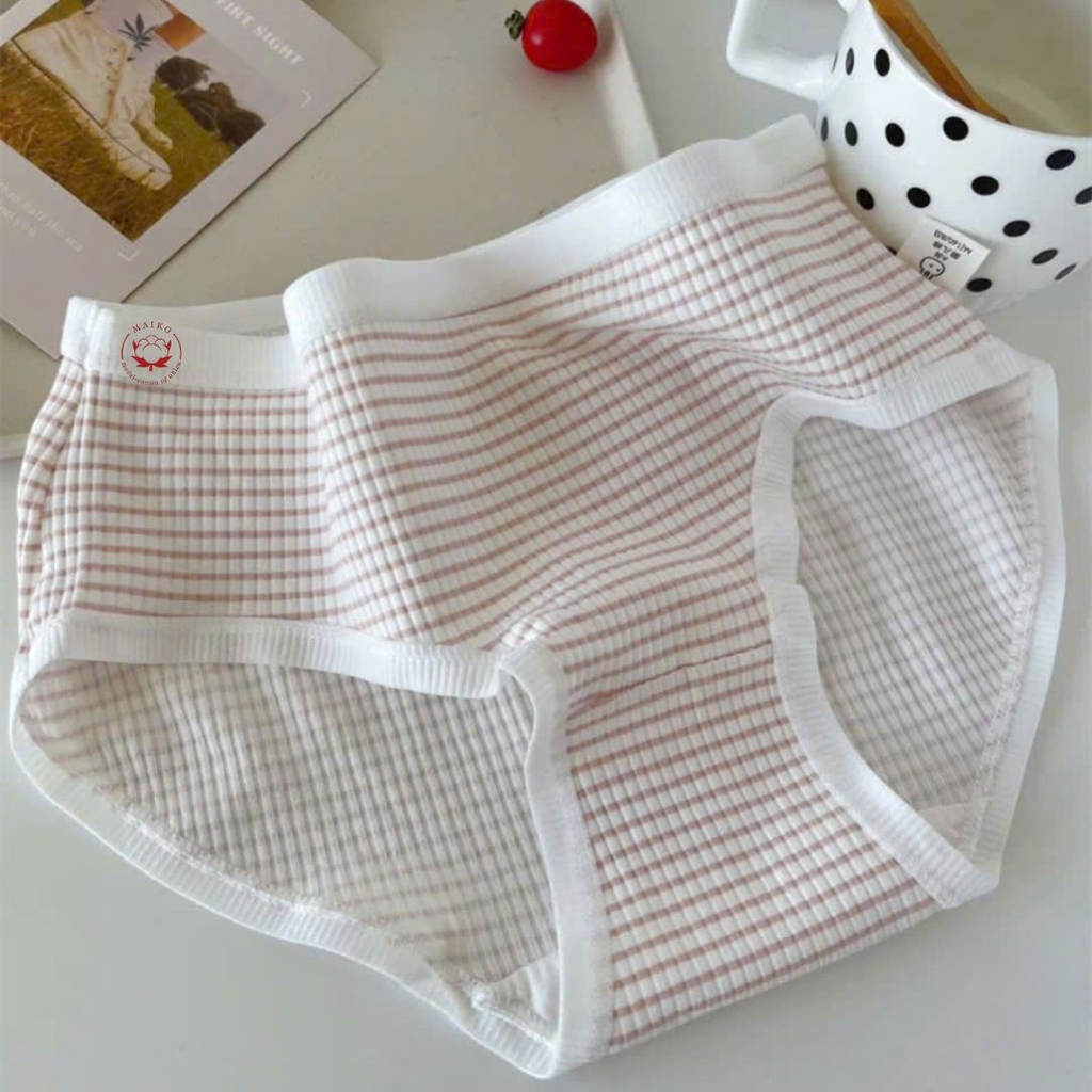Quần lót Teen cotton tăm A2427