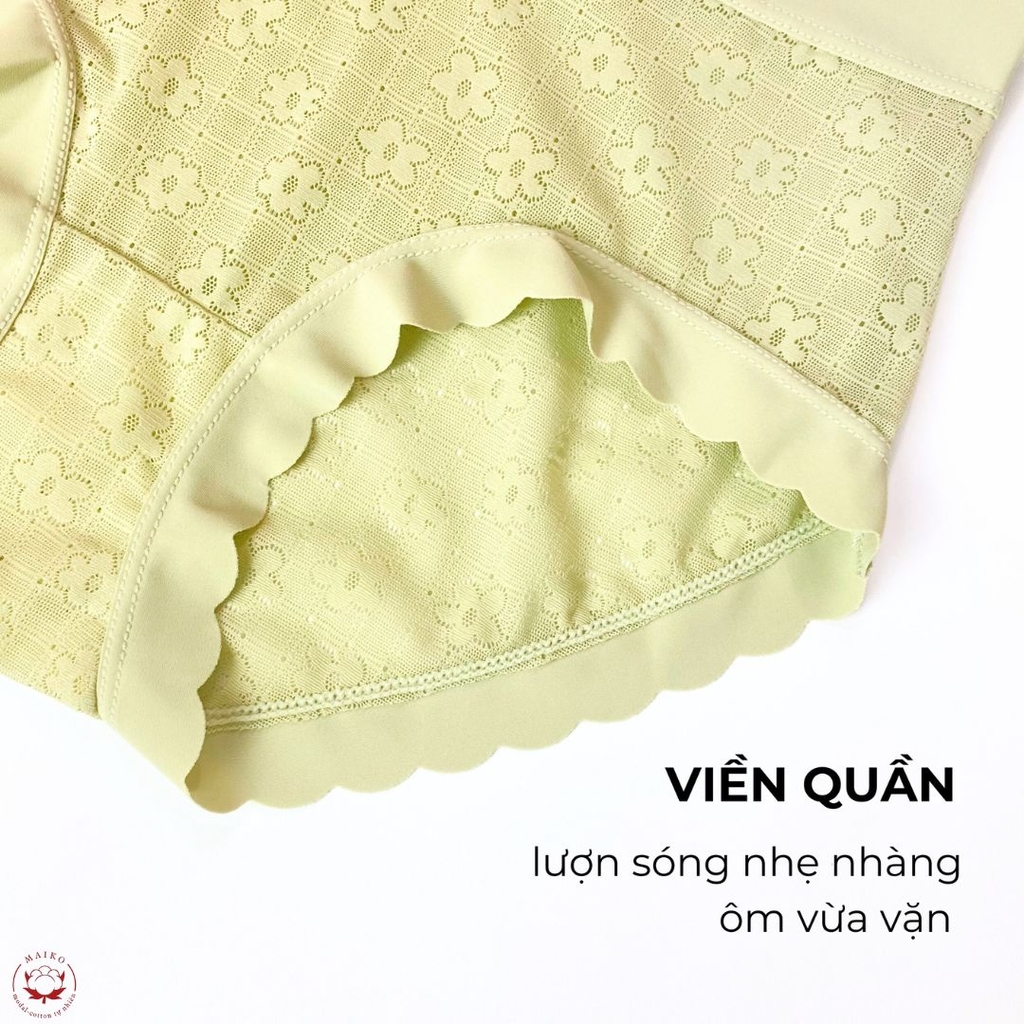 QL Modal họa tiết hoa chìm ren cao cấp NO68010