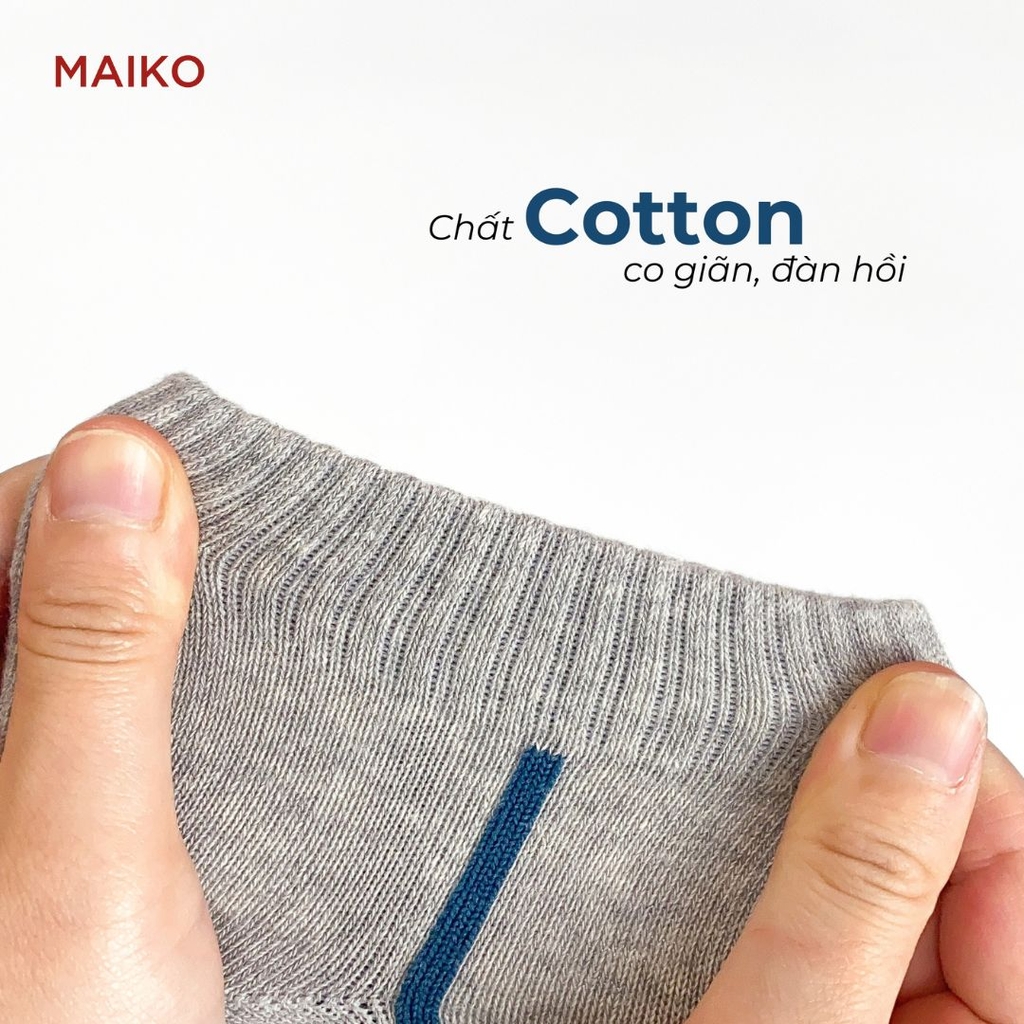 Tất Cổ Trung Cao Cấp Cotton Kháng Khuẩn Khử Mùi Thấm Hút Mồ Hôi PKTN025