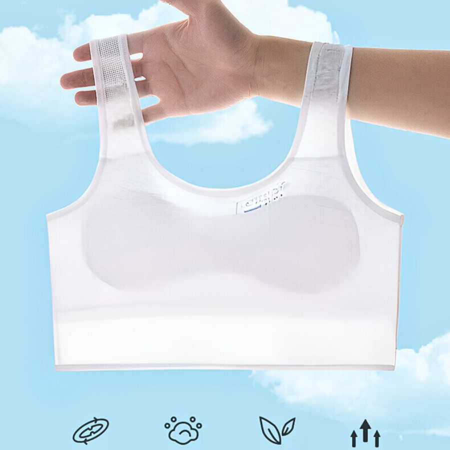 [ƯU ĐÃI] ÁO BRA TEEN COTTON BÉ GÁI AL0011