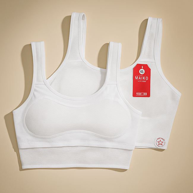 [ƯU ĐÃI] Áo Bra Teen cotton bé gái AL0011