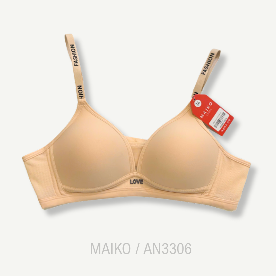 ÁO NGỰC TRƠN CAN LƯỚI DÂY CHỮ LOVE 36/38