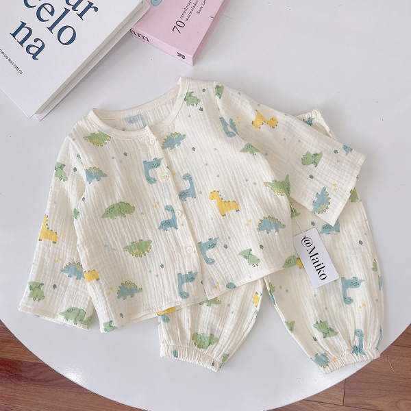 Bộ xô dài tay Hàn quốc cho Bé trai 1 - 5 tuổi
